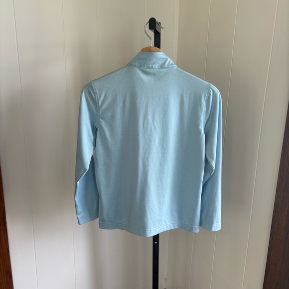 Southern Tide Boys (8-10) Backbarrier Performance 1/4 Zip Pullover Blue NWT - Picture 3 of 10